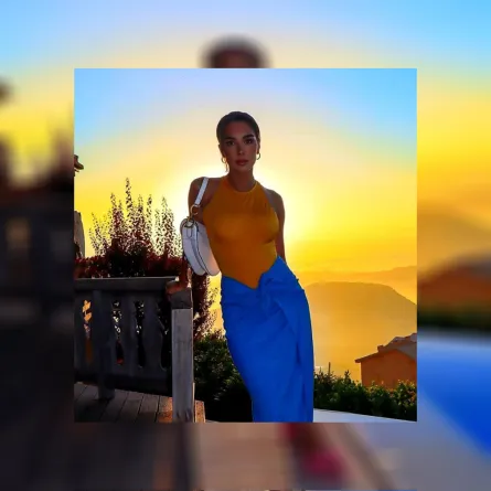 كيف تنسق المؤثرة مرام زبيدة الألوان القوية؟ 