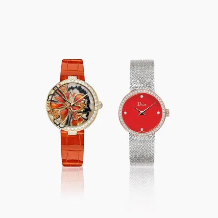 ساعات باللون البرتقالي لمواكبة ألوان خريف 2021