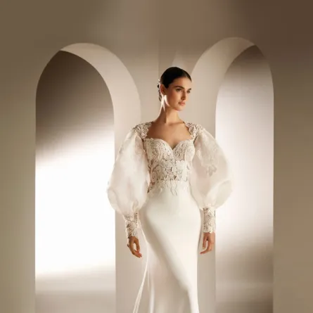 فساتين زفاف للعروس صاحبة الجسم النحيف