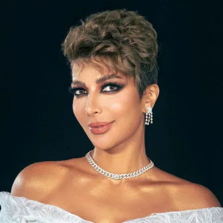 مكياج أصالة-الصورة من حسابها على انستغرام