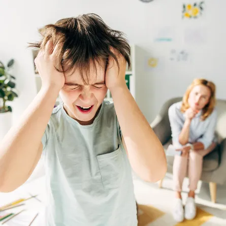  نوبات الغضب لدى الأطفال