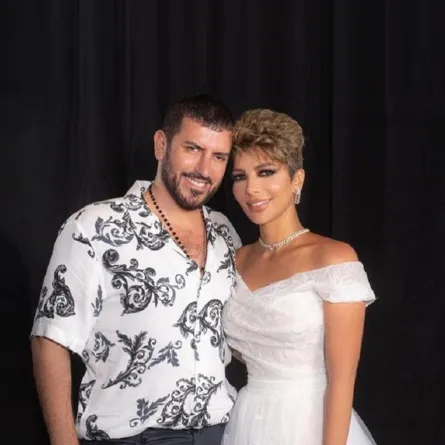 أصالة وفائق حسن - الصورة من حساب أصالة في إنستقرام