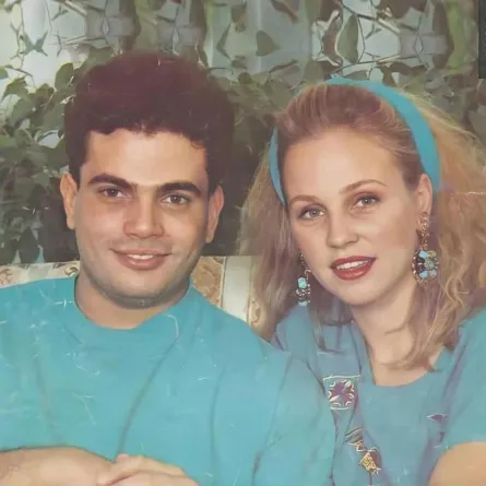 شيرين رضا وعمرو دياب