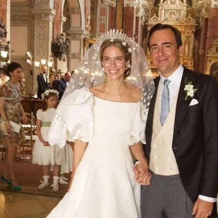 ماريا أنونشاتا وإيمانويل موسيني- الصورة من حساب Euroe Royals على إنستغرام