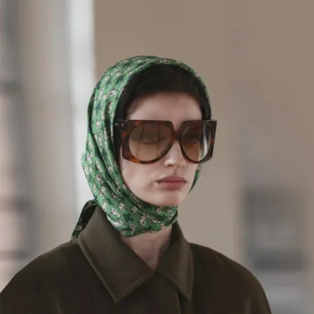 وشاح برسمات مُطبعة من ماكس مارا Max Mara 