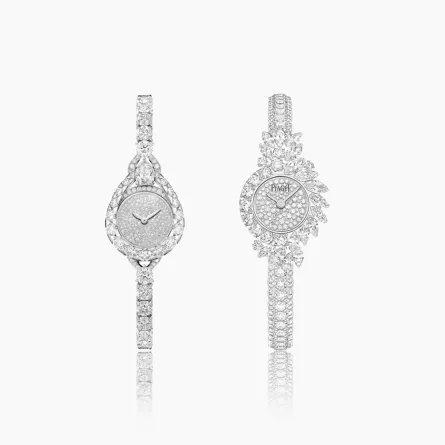 موديلات ساعات صغيرة مرصعة بالألماس للعروس الراقية 