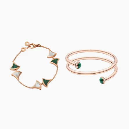 أساور ذهب مرصعة بالأحجار الخضراء.. احتفاءً باليوم الوطني السعودي 91