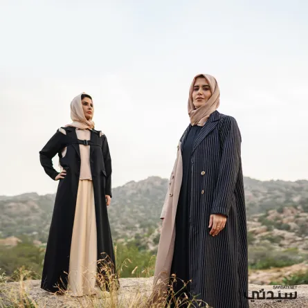 الأميرة فهدة بنت بندر بن عبدالله آل سعود والأميرة مضاوي بنت بندر بن عبدالله آل سعود