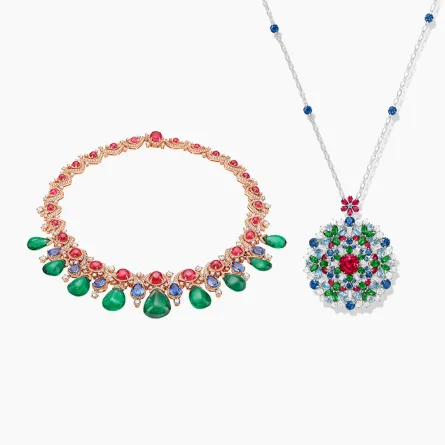 موديلات عقود فاخرة بحجر الاسبنيل 