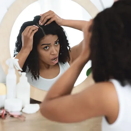 -علاج فروة الرأس الملتهبة من الصبغة