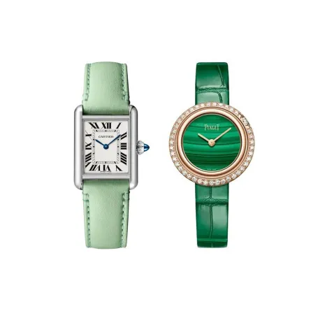 ساعات فاخرة باللون الأخضر لأناقتك في اليوم الوطني السعودي