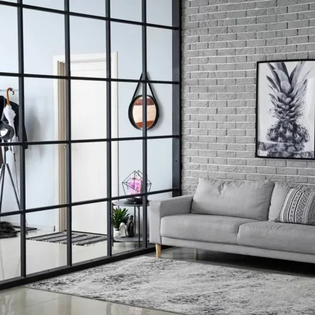 "البارافان" يفصل المدخل عن الصالة