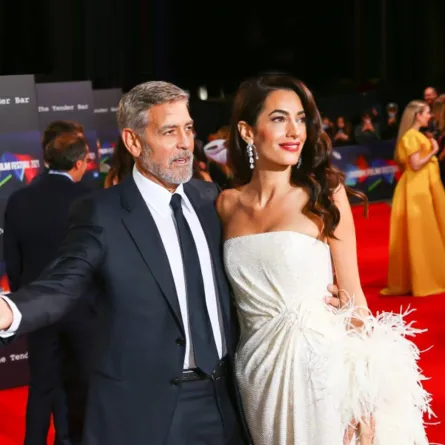 الثنائي أمل علم الدين وجورج كلوني