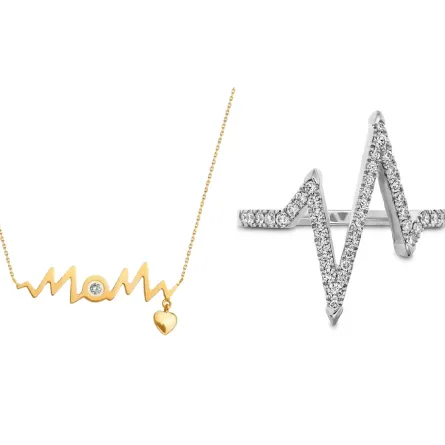 مجوهرات مستوحاة من نبض القلب