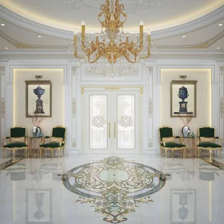 زخارف الـ"آرت ديكو" وألوانه مدمجة بالديكور العصري