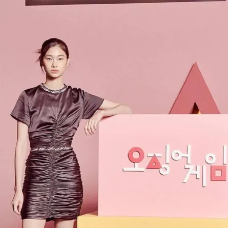 بطلة مسلسل لعبة الحبار SQUID GAME-الصورة من حسابها على انستغرام 