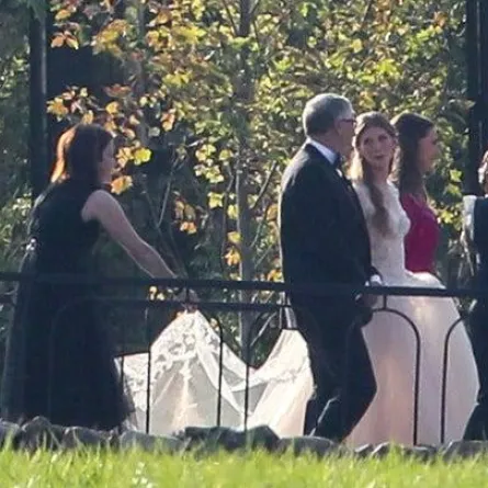 زفاف جينيفير غيتس- الصورة من موقع Fox Buisness