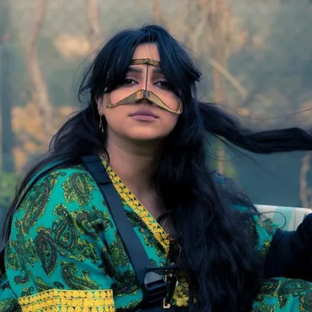 دانة ال سالم- - الصورة من انستقرام الفنانه