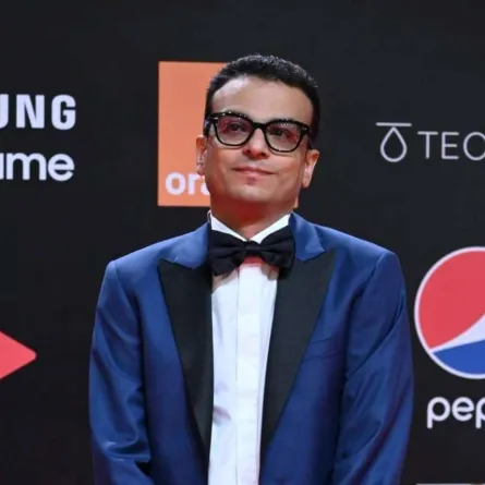 أمير رمسيس من افتتاح الدورة الخامسة لمهرجان الجونة - الصورة من حسابه على الفيس بوك