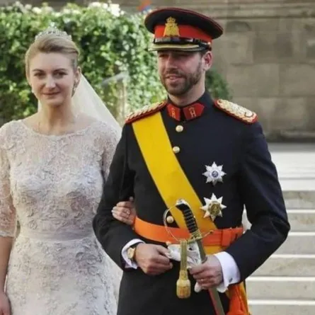 ذكرى زفاف دوق لوكسمبورغ الأكبر غيوم والأميرة ستيفاني- الصورة من حساب Europe Royals على إنستغرام