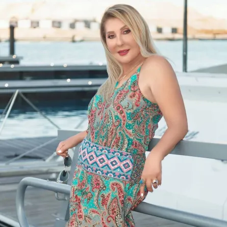 نادية الجندي - الصورة من حسابها على انستغرام