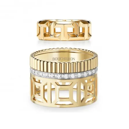 اشكال خواتم ذهب هندسية عصرية