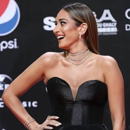 مجوهرات أمينة خليل في ختام مهرجان الجونة السينمائي- الصورة من انستغرام Ajour Consultancy