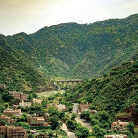 منطقة مشروع تطوير السودة- الصورة من صحيفة الشرق الأوسط