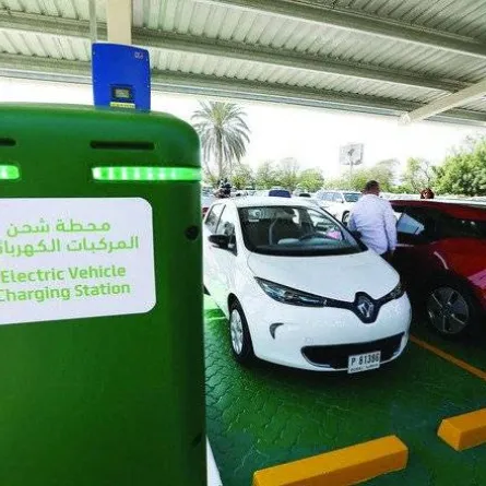 الإمارات تتصدر المنطقة في اعتماد المركبات الكهربائية. المصدر (الاقتصادية)