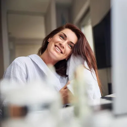 شامبو البيض لشعر صحي