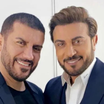 فائق حسن وماجد المهندس الصورة من انستقرام فائق حسن