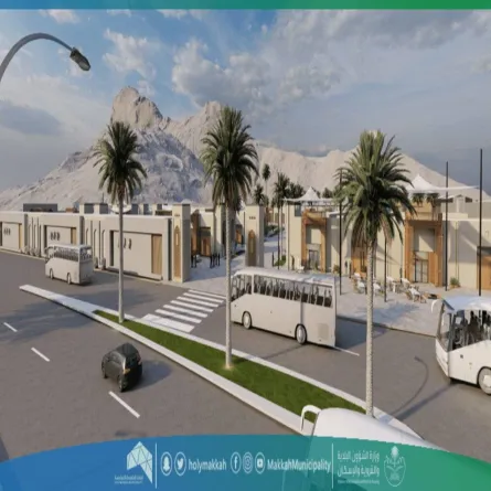 يشمل التطوير محطة تلفريك وسلالم مريحة