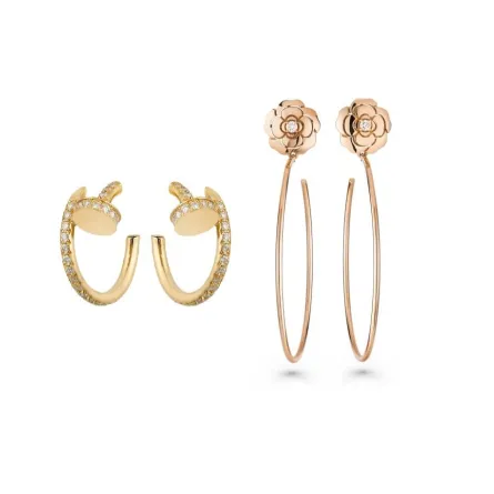 إليكِ أجمل أقراط عصرية من ماركات مجوهرات فرنسية