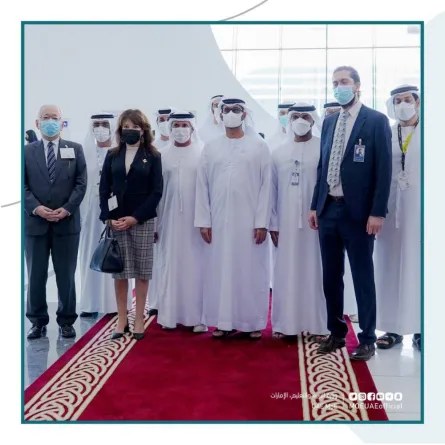 افتتاح معرض نجاح أبو ظبي - الصورة من حساب وزارة التربية والتعليم بتويتر
