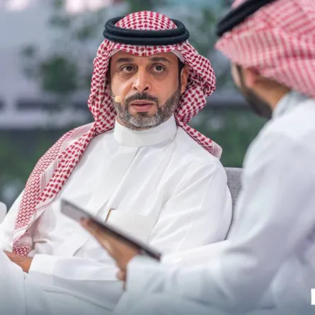 حامد فايز خلال الجلسة الحوارية تغذية عقولنا.. مستقبل الثقافة - الصورة من حساب وزارة الثقافة الرسمي على تويتر