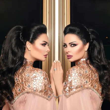 مكياج خليجي من ديانا كرزون