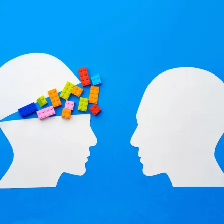 صورة لتركيبة دماغ المصابين بالتوحد