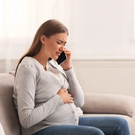 صورة لآلام المرأة الحامل