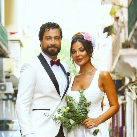  نادين نسيب نجيم ومعتصم النهار في آخر حلقة من "صالون زهرة" - الصورة من حساب معتصم على انستغرام