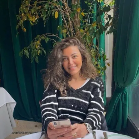 ريهام حجاج - الصورة من حسابها على انستغرام