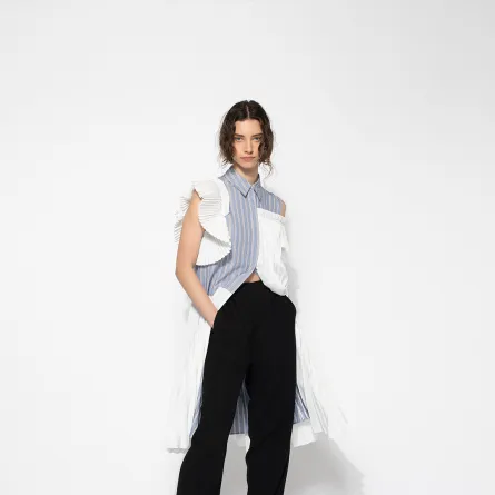 السروال الأسود الكلاسيكي من اديام  Adeam