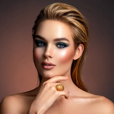 موضة ألوان مكياج عيون سموكي