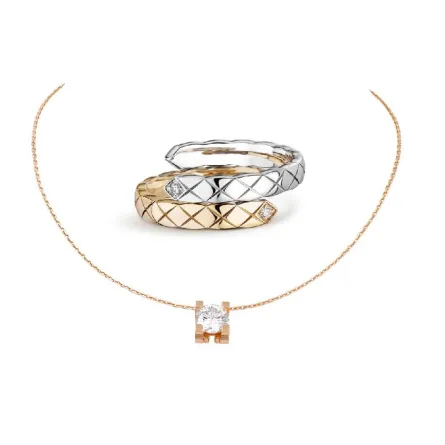 تصاميم مجوهرات بأشكال وزخارف هندسية لإطلالة أنيقة وعصرية