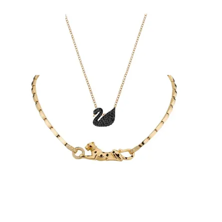 تعليقات سلاسل ذهب على أشكال حيوانات