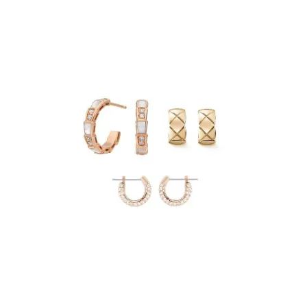 أقراط على شكل حرف C