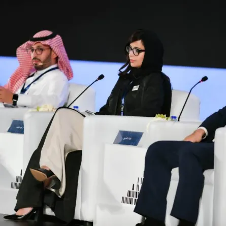 هيفاء الجديع خلال المؤتمر