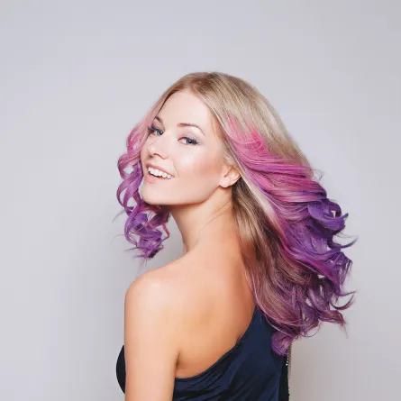 ألوان باستيل موضة خريف 2021 للشعر