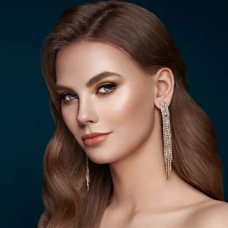 مكياج عيون برونزي لخريف 2021