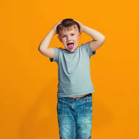 صورة لطفل قليل التركيز