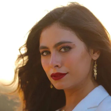  هاجر أحمد - الصورة من حسابها على انستغرام